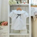Áo sơ mi bé gái, áo somi trắng nữ học sinh cấp 1, cấp 2 - Ảnh 18